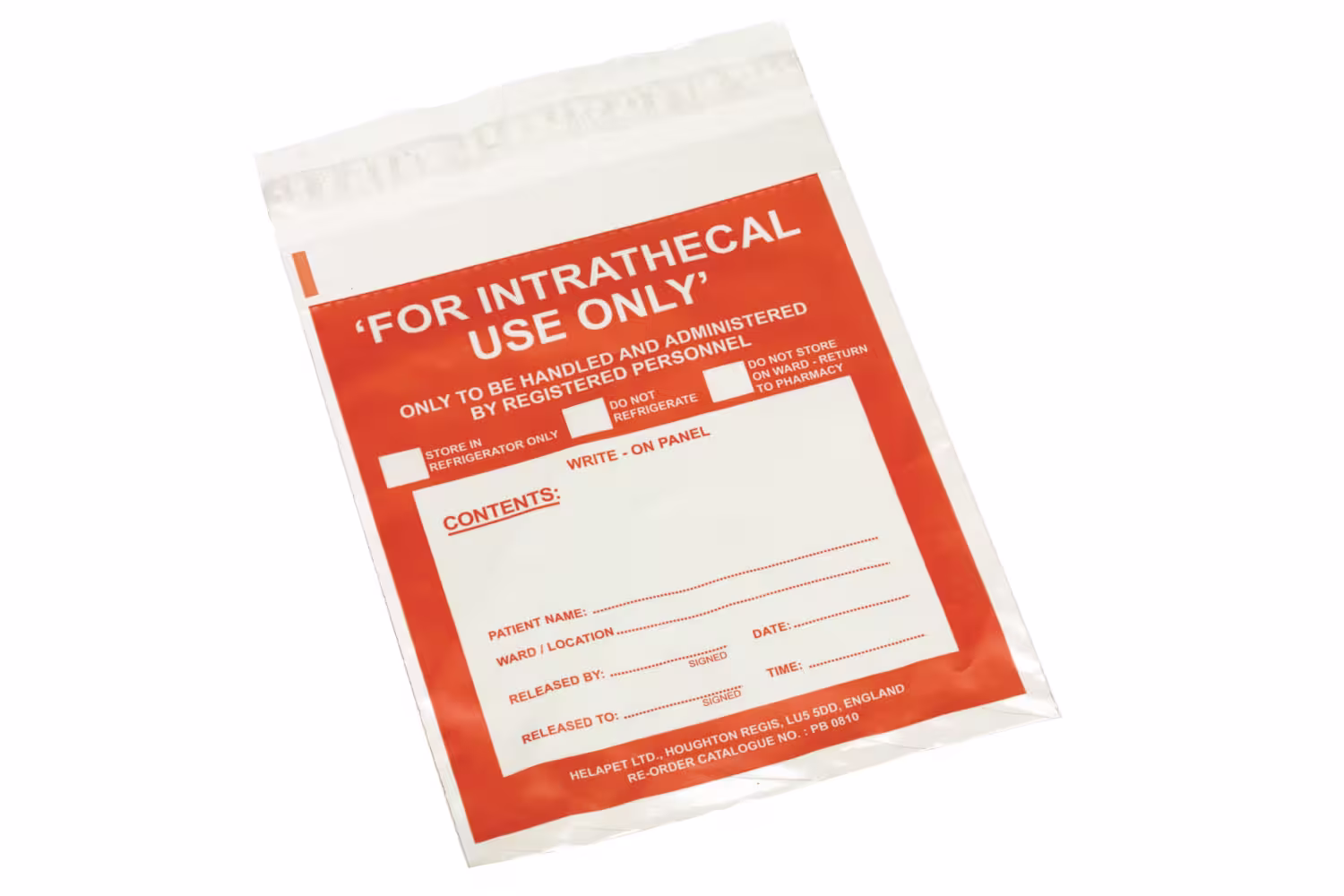 Intrathecal Bag