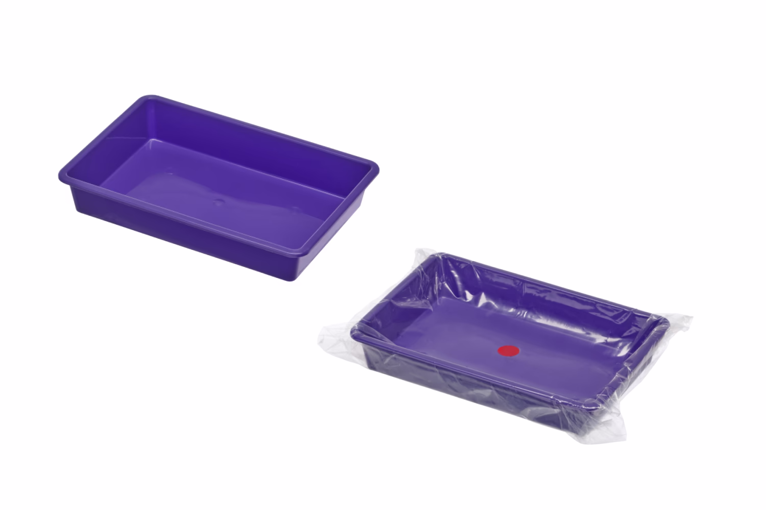 Small Purple Trays - Sterile and Non-Sterile