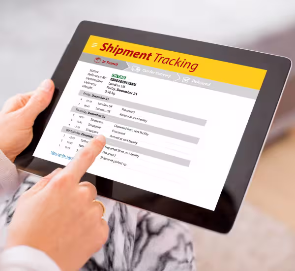 DHL Tracking your Delivery