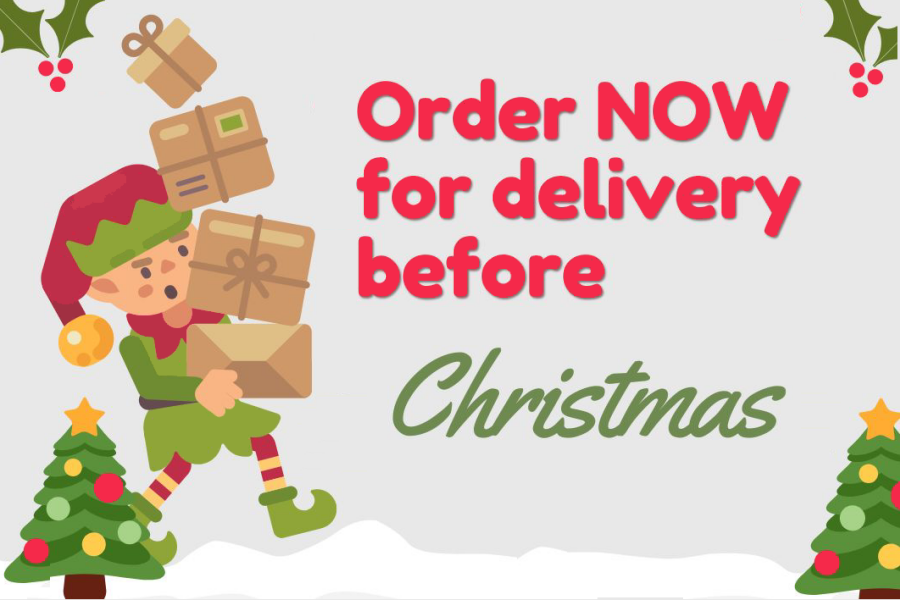 Order now for Pre-Christmas Delivery